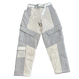 Nike Air Jordan Cozy Women's Quilted Pants Gray Cream DJ2731-140
